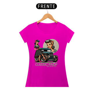 Nome do produto Camiseta Quality Baby Look Feminina - Classic Pinup