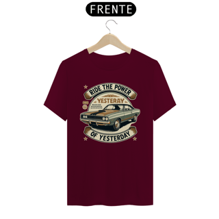 Nome do produto Camiseta Quality Muscle Car - Ride The Power - Unissex