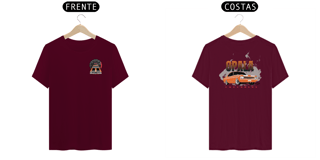 Nome do produto Camiseta Quality Opala SS Orange - Frente e Costas - Unissex