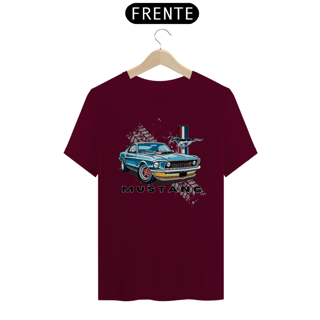 Nome do produto Camiseta Mustang  Desenho Tributo – Ícone que Marcou Gerações - Unissex