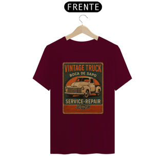 Nome do produto Camiseta Quality Vintage Truck Service – Boca de Sapo - Unissex