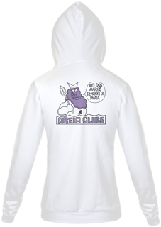 Nome do produto Moleton Zíper Areia Clube Retrô