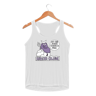 Nome do produto Regata UV Feminina Areia Clube Retrô