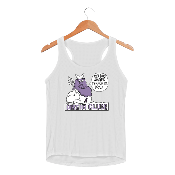 Regata UV Feminina Areia Clube Retrô