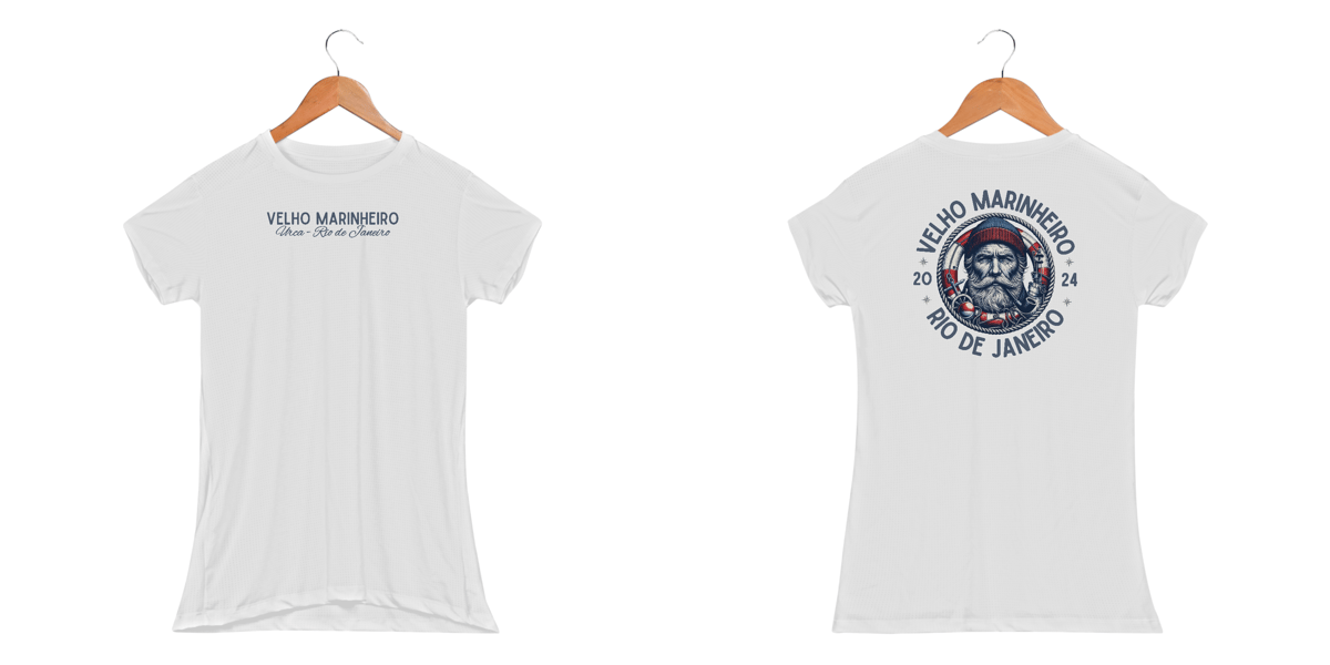 Nome do produto: Camiseta Feminina UV Melho Marinheiro