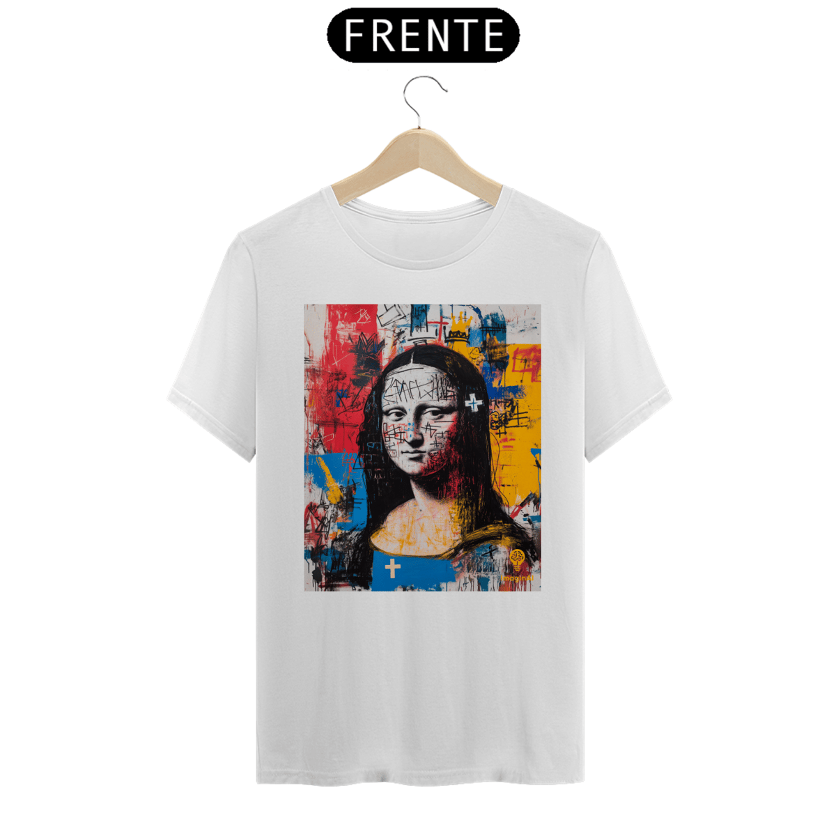 Nome do produto: Monalisa by Basquiat (Pima)