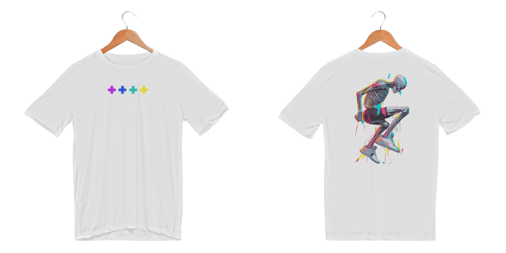 Camiseta Move+ UV Caveira