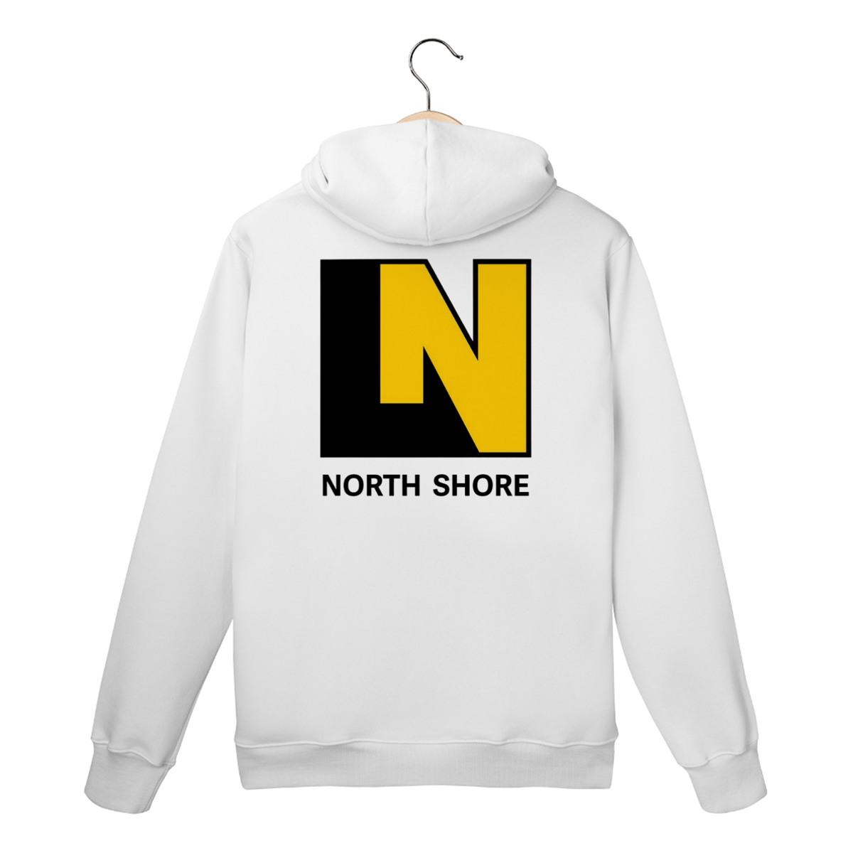 Nome do produto: Moletom Canguru LN North SHore Branco
