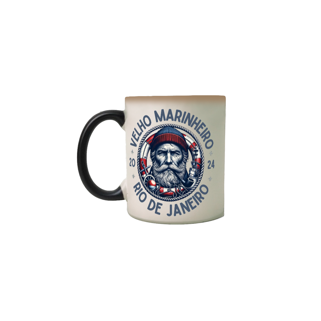 Nome do produto: Caneca Mágica Velho Marinheiro