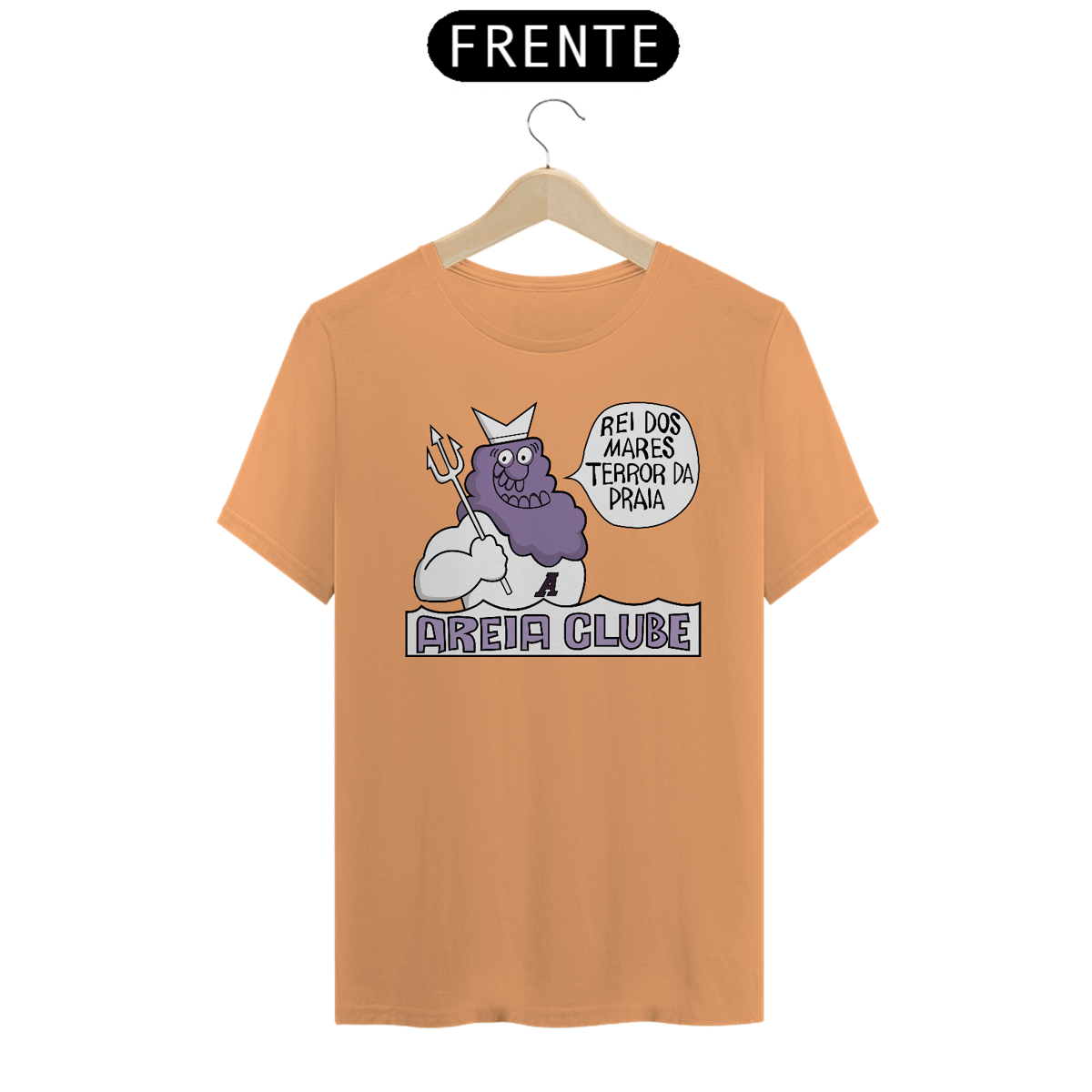 Nome do produto: Camiseta Estonada Areia Clube Retrô
