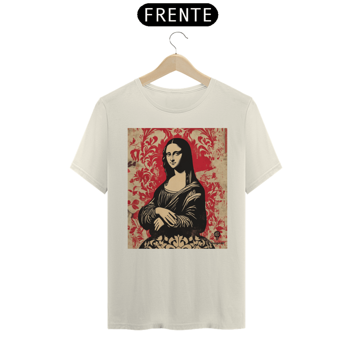 Nome do produto: Monalisa by Shepard Fairey (Pima)