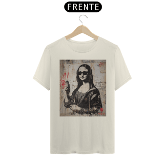 Nome do produto Monalisa by Banksy (Pima)