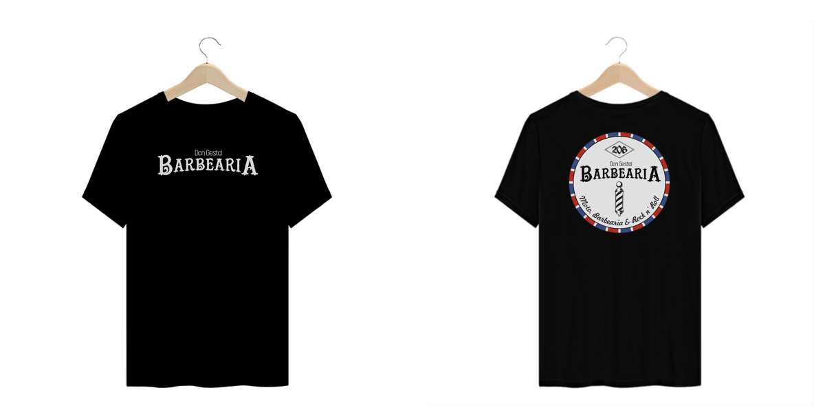 Nome do produto: Camiseta Don Gestal Barbearia Plus SIze