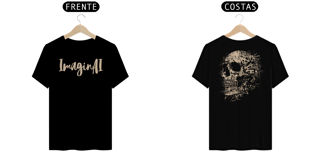 Nome do produto Camiseta ImaginAI SkullBest Quality