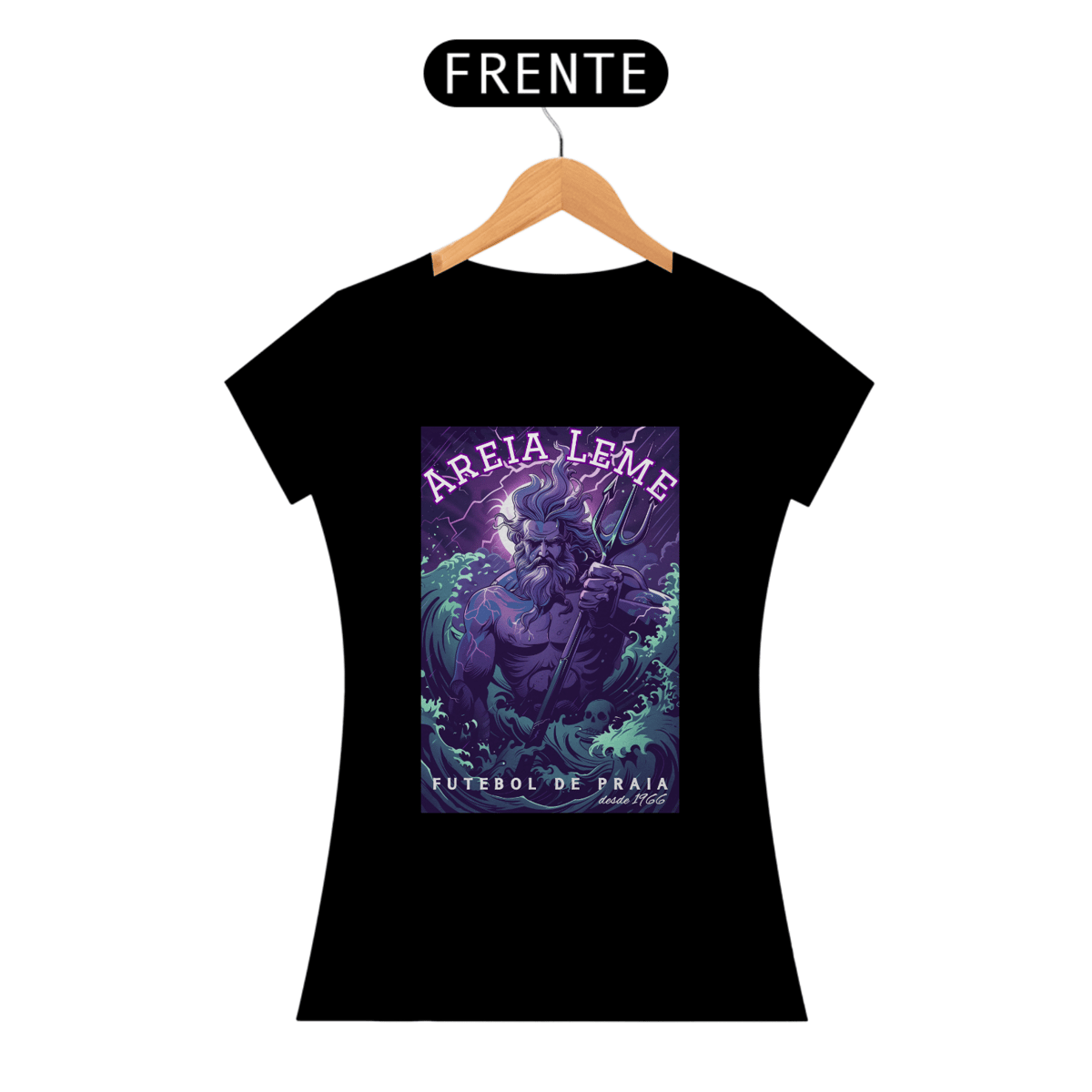 Nome do produto: Camiseta Feminina Areia Leme Baby Long Quality
