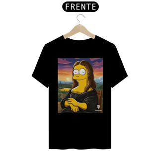 Nome do produto Monalisa by The Simpsons (Pima)