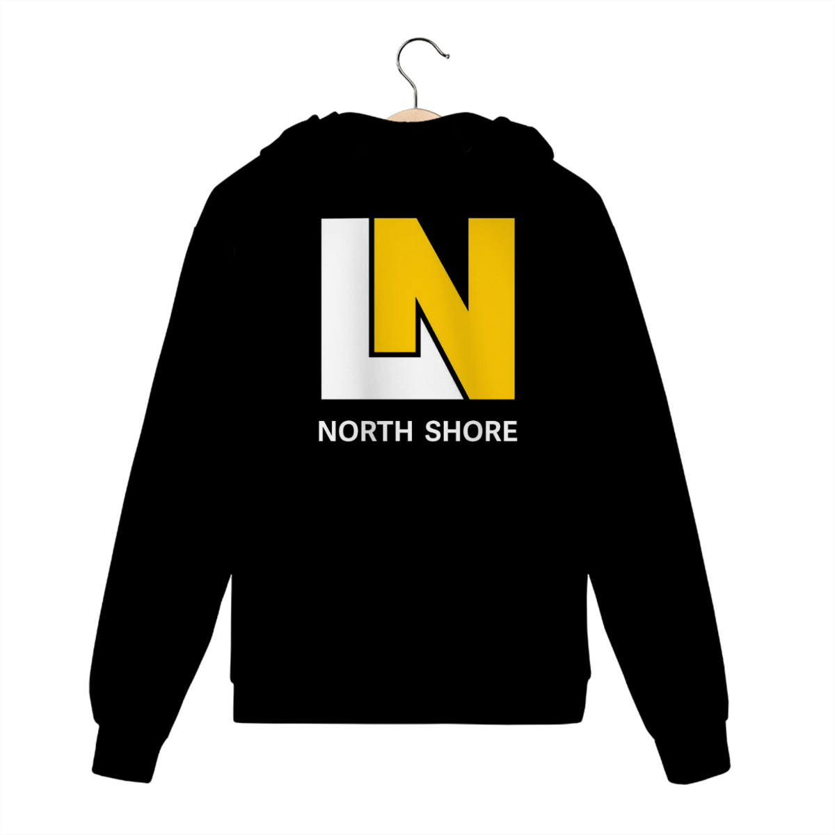 Nome do produto: Moleton Zíper LN North Shore Preto