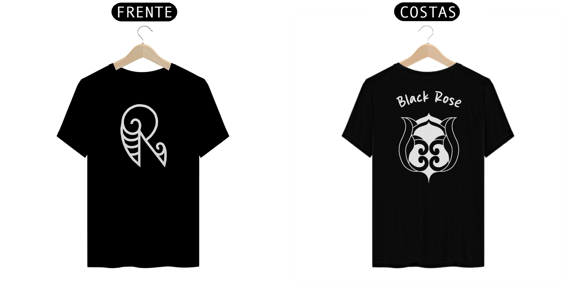 Camisa Renai Tattoo Black Rose Preta (Prime)