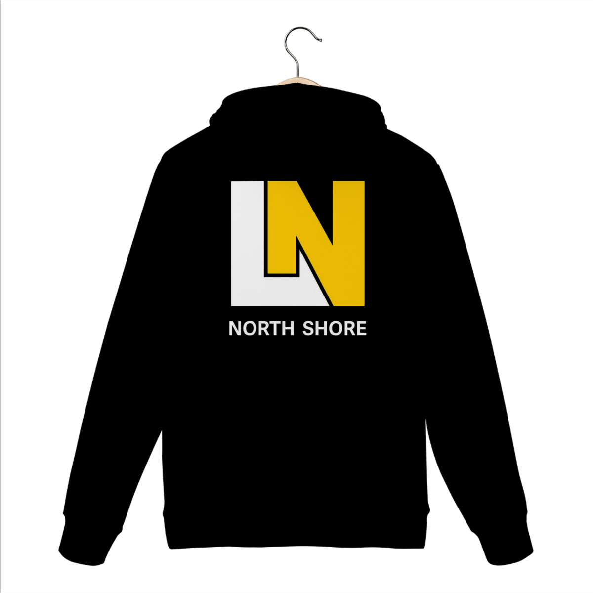 Nome do produto: Moletom Canguru LN North Shore Preto