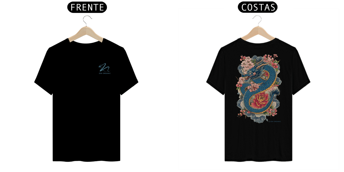 Nome do produto: DRAGÃO AZUL ZEN ORGANIC