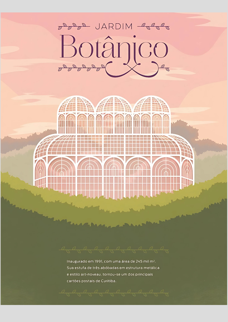 Nome do produto: CWB - Jardim Botanico