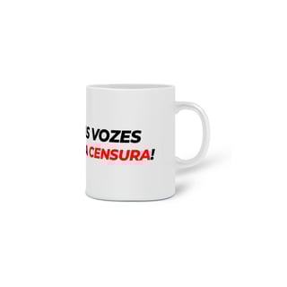 Nome do produto Caneca - LIBERTEM AS VOZES DA CENSURA
