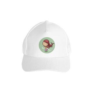 Nome do produto  Boné Americano Com Tela Maud