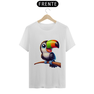 Nome do produto T-Shirt Pima tucano feliz