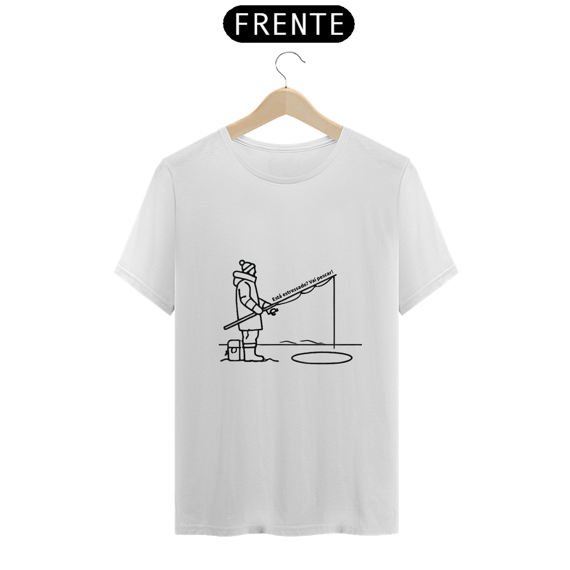 t-shirt classic vai pescar 