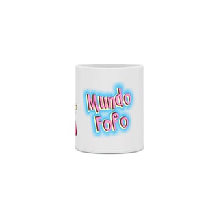 Nome do produto Caneca Fofa de bonequinha fofinha do Mundo Fofo desenhos!