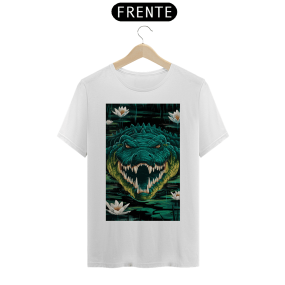 Camisa- crocodilo do pântano 