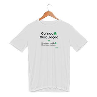 Camiseta Dry UV masc. : Corrida & Musculação