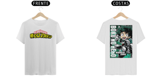 Nome do produto Camisa T-shirt clássica, Boku No Hero