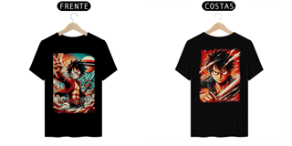 Camisa T-shirt clássica, Embarque na Aventura de One Piece 