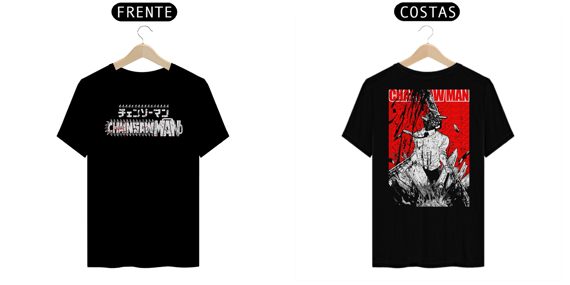 Camisa T-shirt clássica, Chainsaw Man