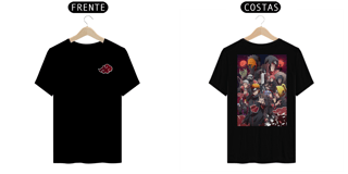 Nome do produto Camisa T-shirt clássica, akatsuki 