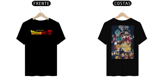 Camisa T-shirt clássica, DragonBallZ