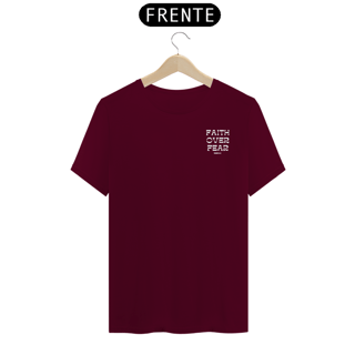 Nome do produto Camiseta Quality Faith Over Fear
