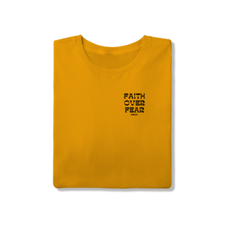 Nome do produto Camiseta Quality - Faith Over Fear