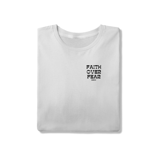 Nome do produto Camiseta Quality - Faith Over Fear