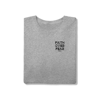 Nome do produto Camiseta Quality - Faith Over Fear