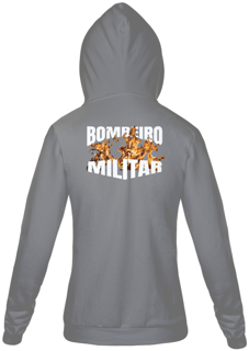 Nome do produto Moletom com Zíper - Bombeiro Militar