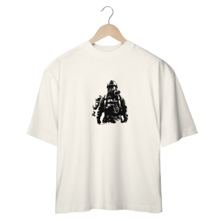 Nome do produto Camisetea Oversized - Pronto para o combate