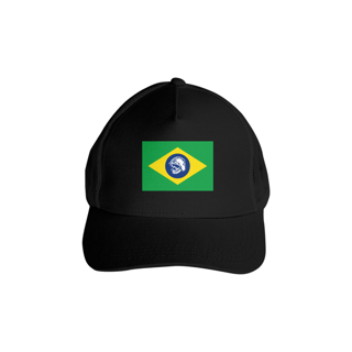 Nome do produto Boné Prime c/ Tela - BANDEIRA BRASIL
