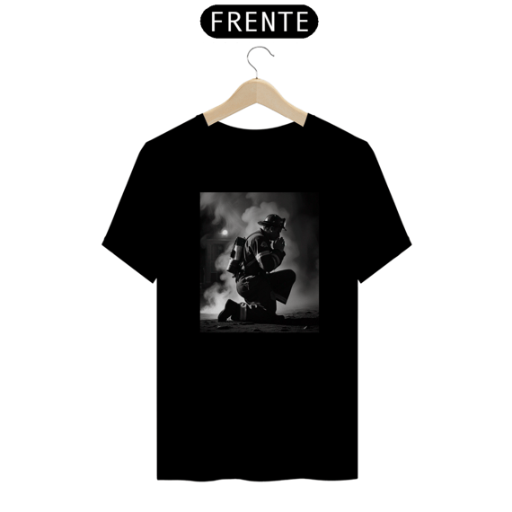 T-Shirt Prime - Oração do Bombeiro