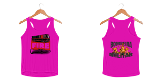 Nome do produto Regata Sport Dry Uv - BOMBEIRA MILITAR FEM.