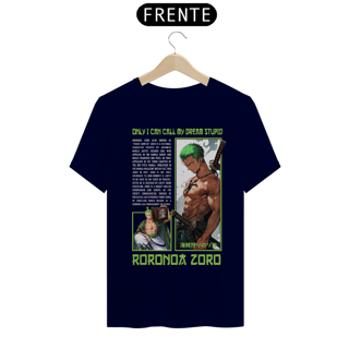 Nome do produto Camiseta - Roronoa Zoro