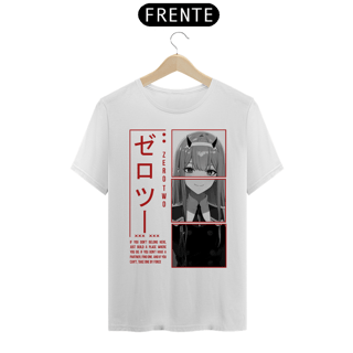 Nome do produto Camiseta - ZeroTwo
