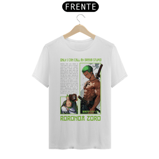 Nome do produto Camiseta - Roronoa Zoro