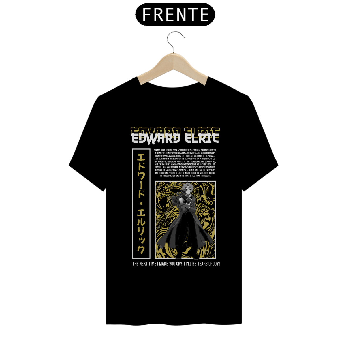 Nome do produto: Camiseta - Edward Elric